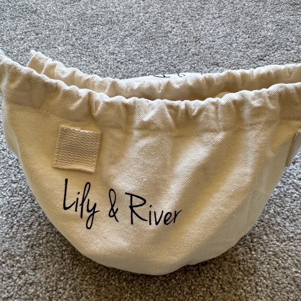 Lily & River Cream Canvas Bag